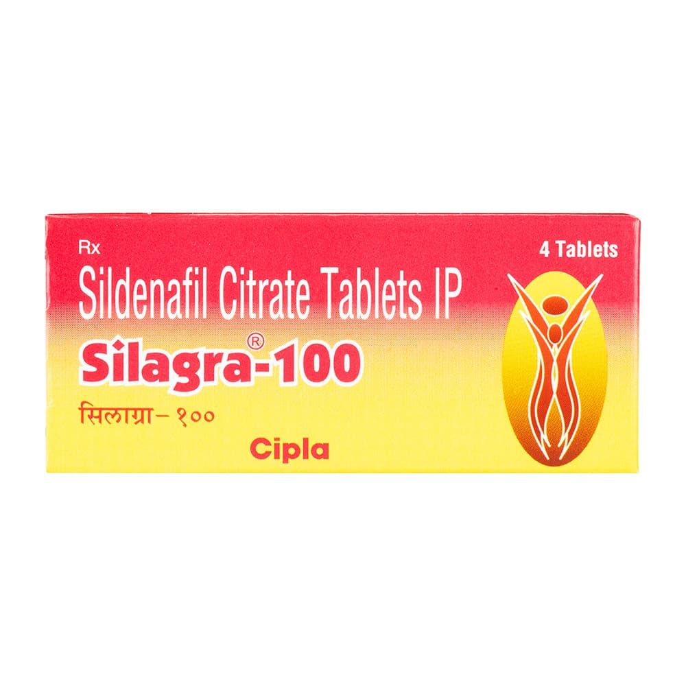 [バイアグラジェネリック]シラグラ100mg 【1箱4錠】