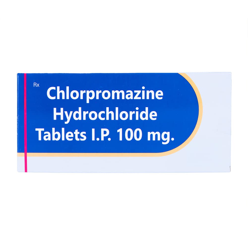 [コントミンジェネリック]クロルプロマジン100mg 【1箱100錠】