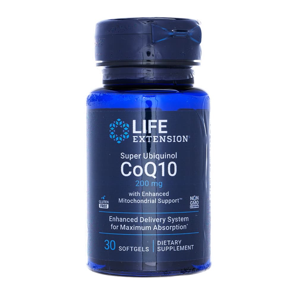 [LIFE EXTENSION]スーパーユビキノールCoQ10 200mg 【1本30ソフトジェル】