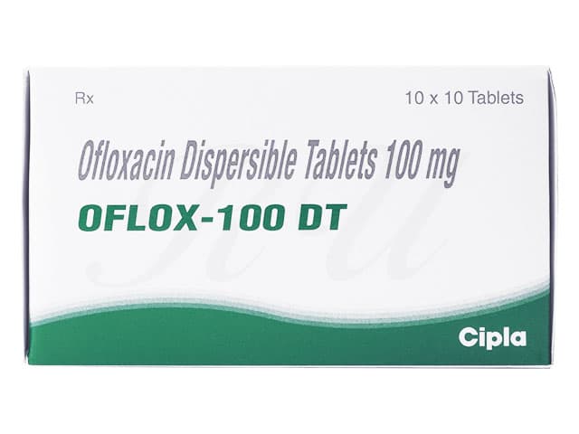 [タリビッドジェネリック]オフロックスDT100mg 【1箱100錠】