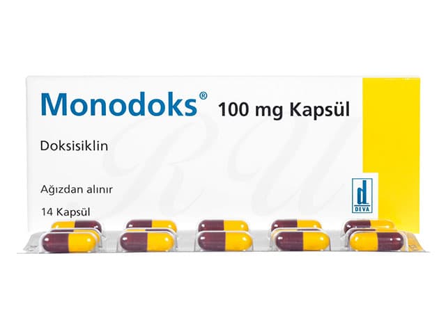 [ビブラマイシンジェネリック]モノドックス100mg 【1箱14カプセル】