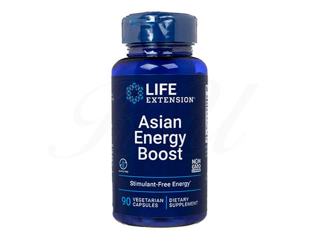 [LIFEEXTENSION]アジアンエナジーブースト 【1本90べジカプセル】