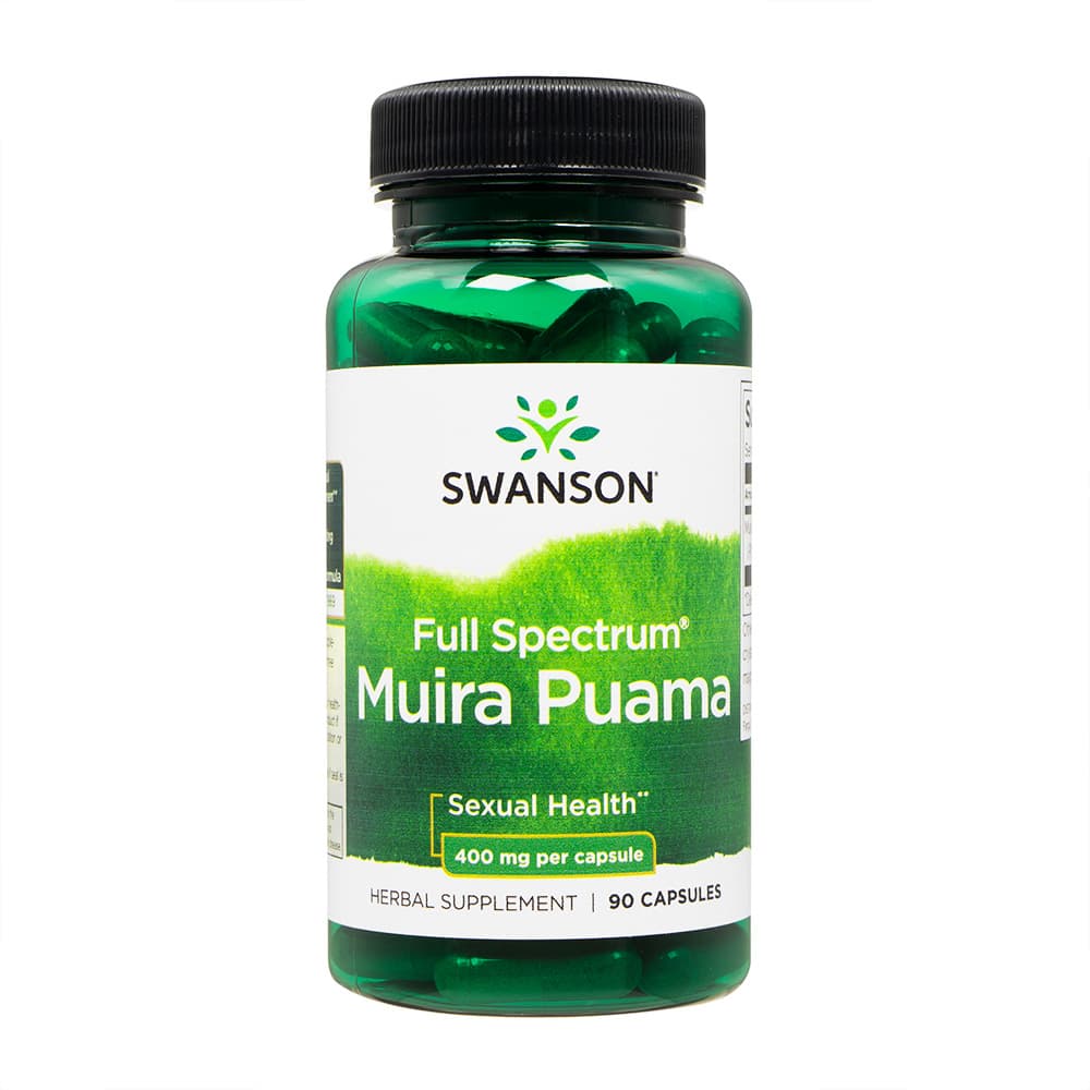 商品画像: [SWANSON]フルスペクトラムムイラプアマ400mg 【1本90錠】