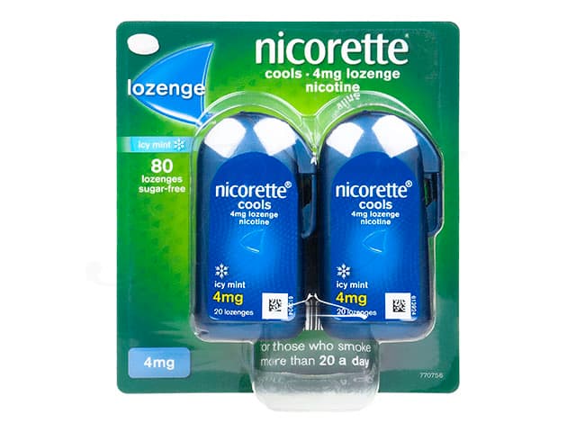 ニコレットトローチ4mg(アイスミント) 【20ロゼンジ4本】