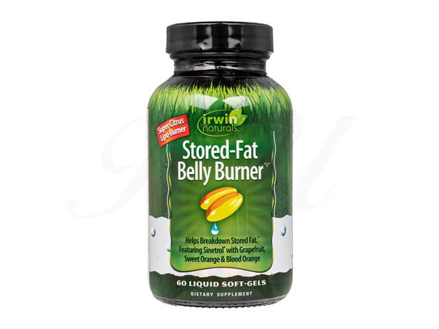 [irwin naturals]ストアードファットベリーバーナー 【1本60リキッドソフトジェル】