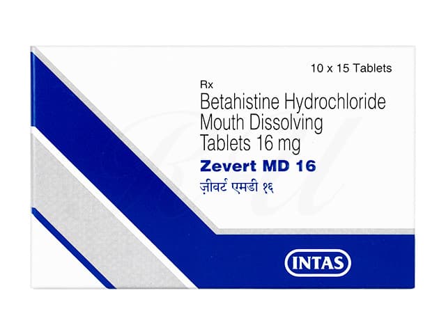 [メリスロンジェネリック]ゼバートMD16mg 【1箱150錠】