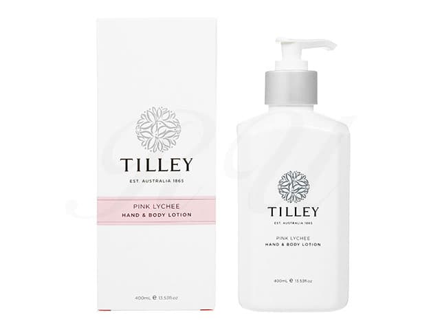 [TILLEY]ハンド＆ボディローション(ピンクライチ) 【1本400ml】