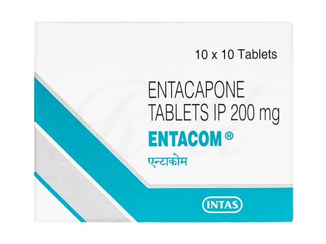 [コムタンジェネリック]エンタコム200mg 【1箱100錠】