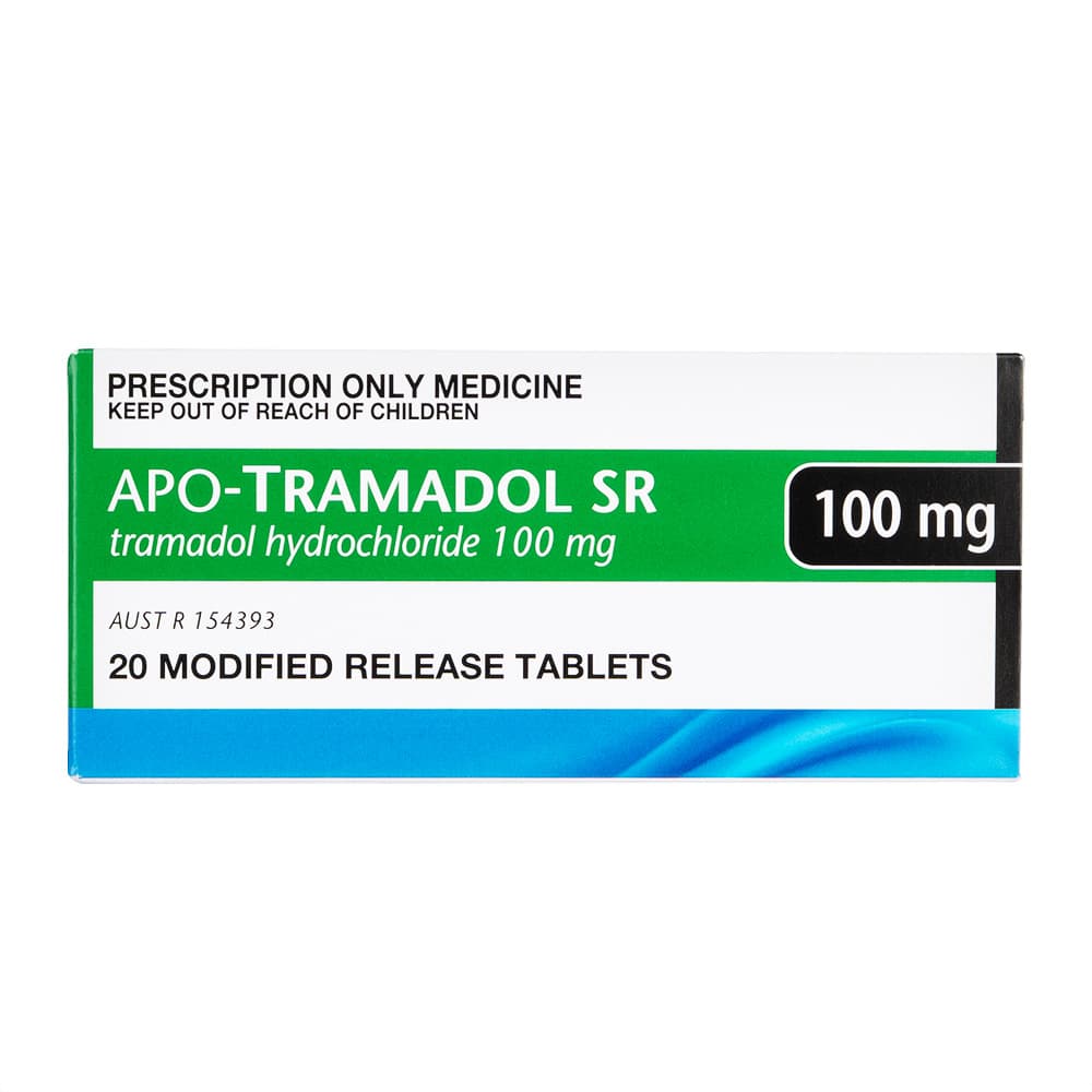 アポトラマドールSR100mg 【1箱20錠】