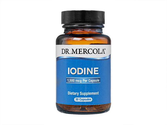 [DR.MERCOLA]アイアダイン1500mcg 【1本30カプセル】
