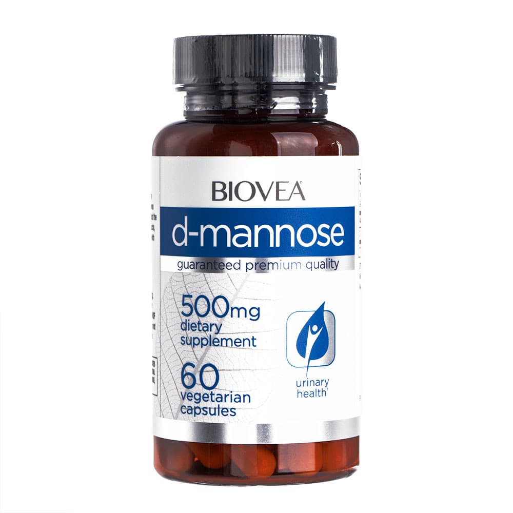 [BIOVEA]Dマンノース500mg 【1本60ベジカプセル】