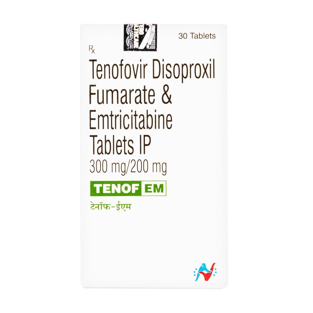 [ツルバダジェネリック]テノフEM300mg/200mg 【1箱30錠】