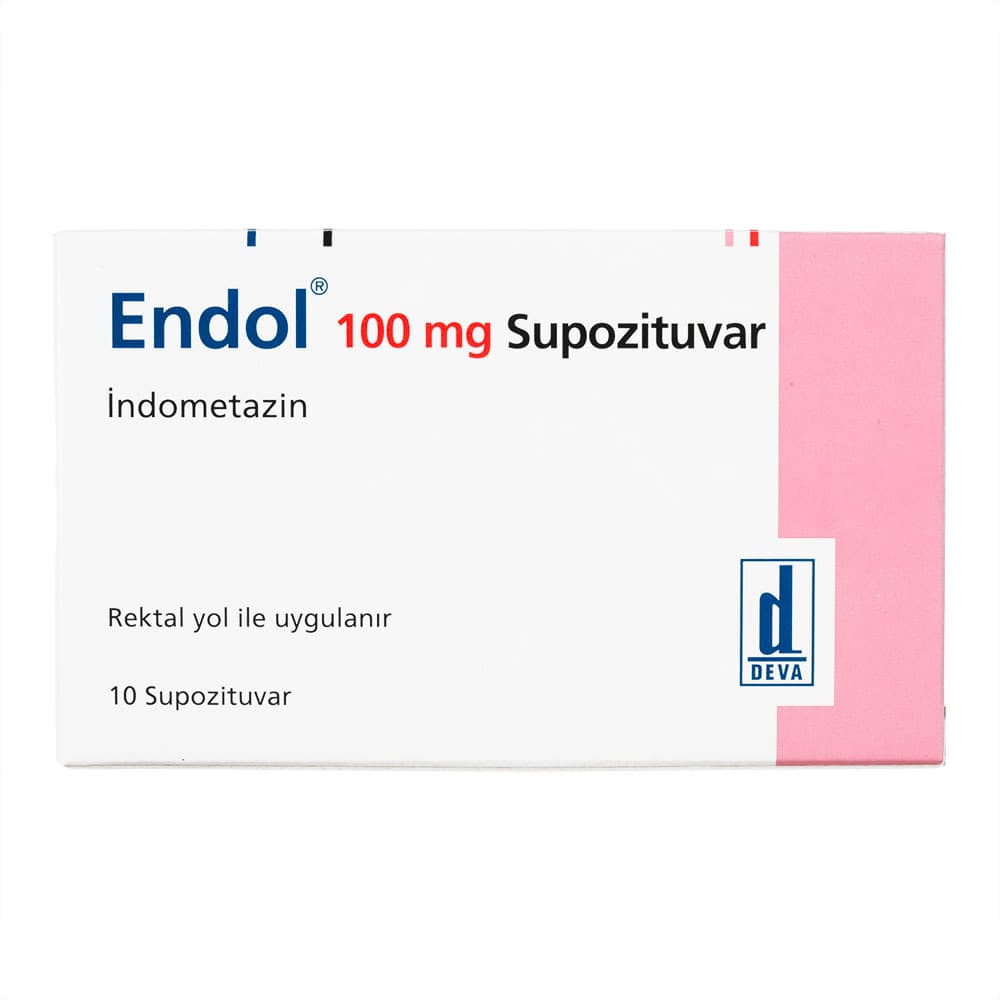 [インテバン同成分]エンドール坐剤100mg 【1箱10個】