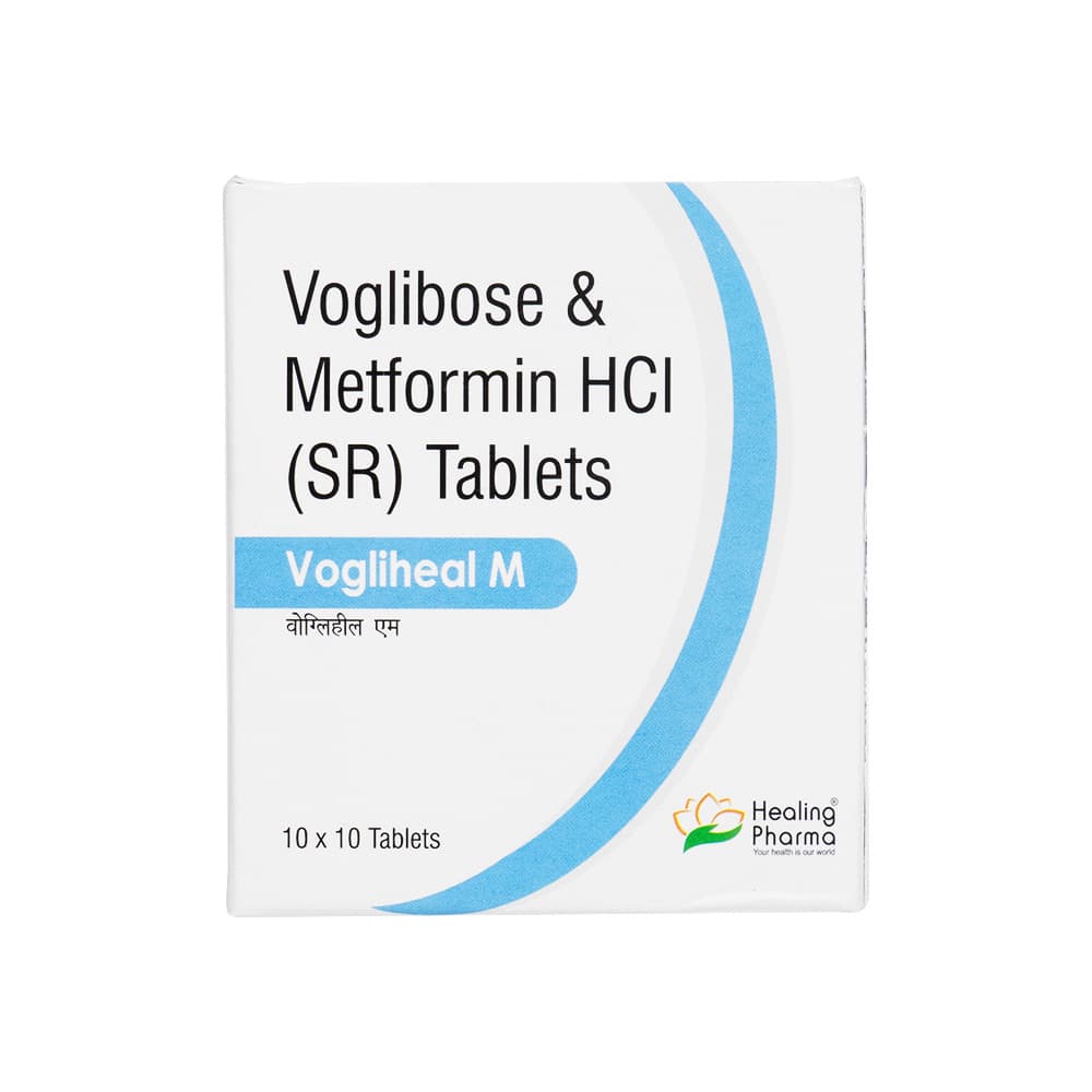 ボグリヒールM[0.2mg+500mg]100錠 【1箱100錠】