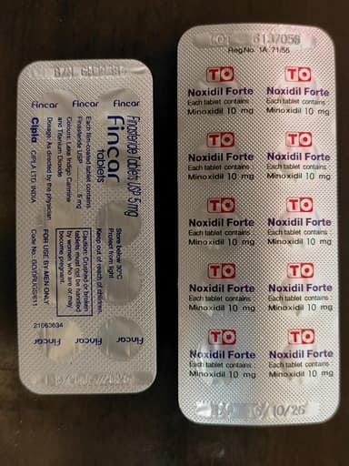 フィンカー5mg100錠＋ノキシジル10mg100錠 レビュー投稿画像 サムネイル