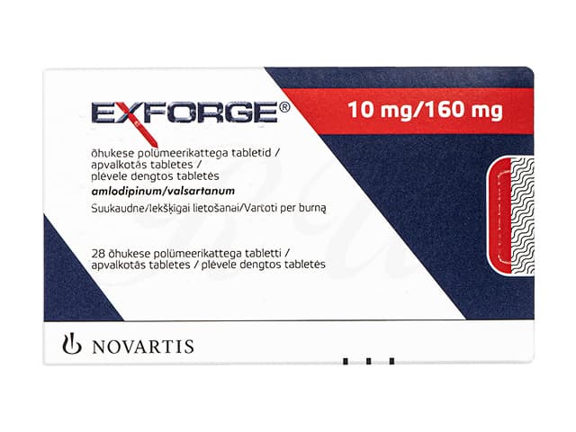 エックスフォージ10mg/160mg 【1箱28錠】
